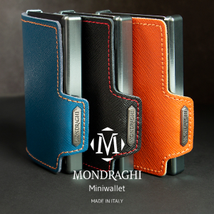 3 modelli Mondraghi Saffiano